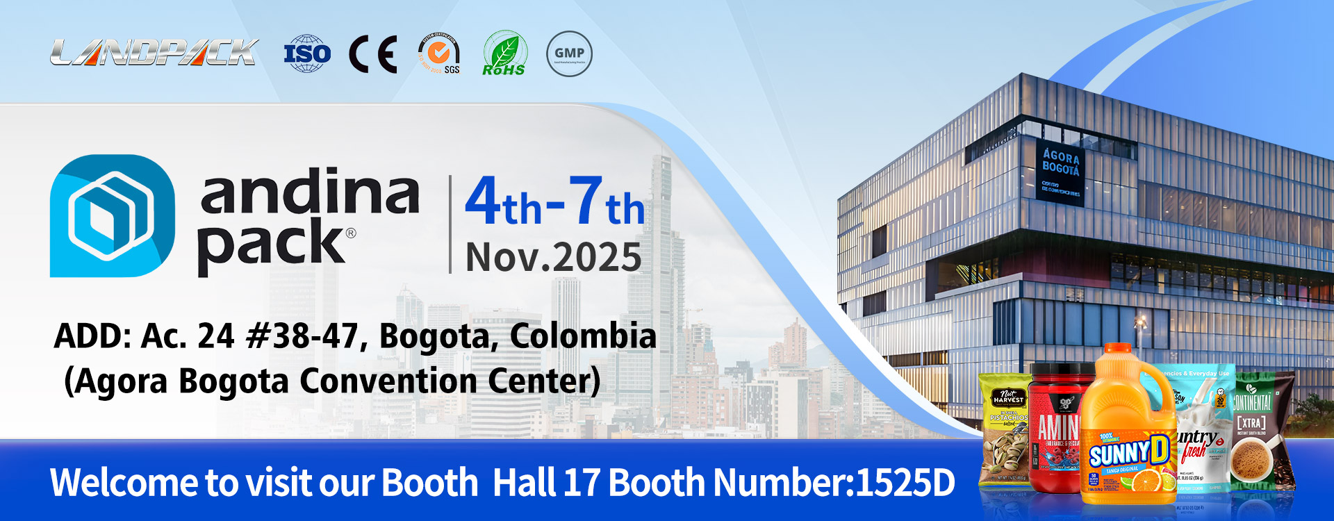 Discover Landpack's Advanced Packaging Solutions at Andina Pack 2025 Discover Landpack's Advanced Packaging Solutions at Andina Pack 2025
