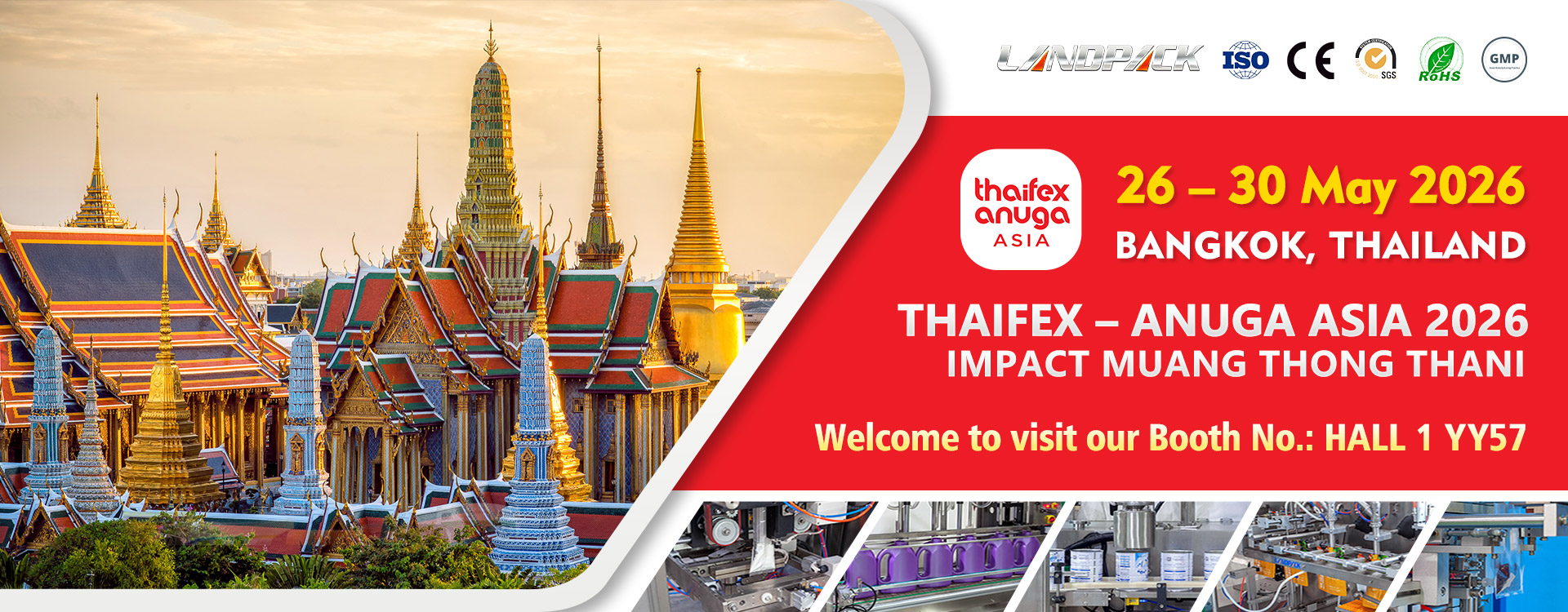 Landpack Heads to Bangkok for THAIFEX 2026 Landpack Heads to Bangkok for THAIFEX 2026