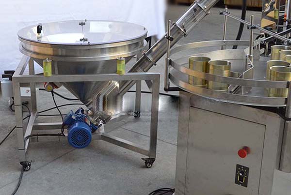 semi automatic auger powder filling machine