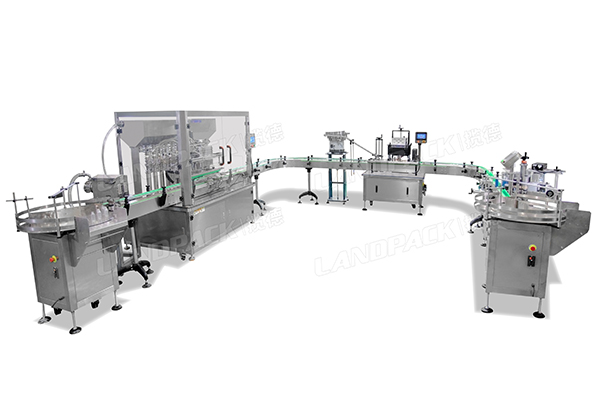 automatic liquid filling line