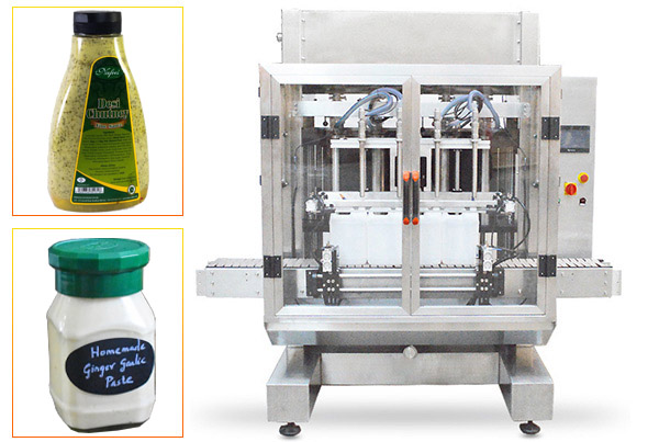 liquid and paste filling machine