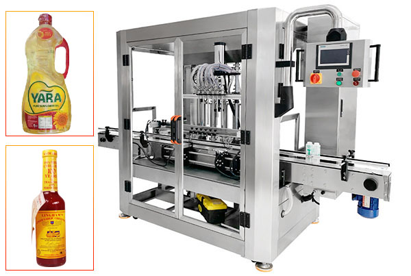 sauce bottling machine