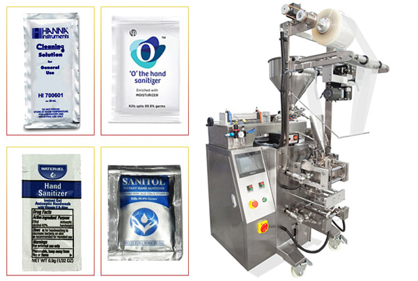 hand sanitizer packaging machine