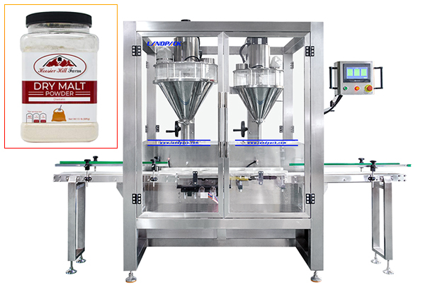 powder weighing and filling machine