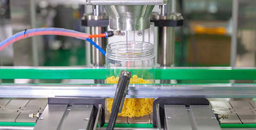 automatic granule bottles weighing filling capping and labeling lines