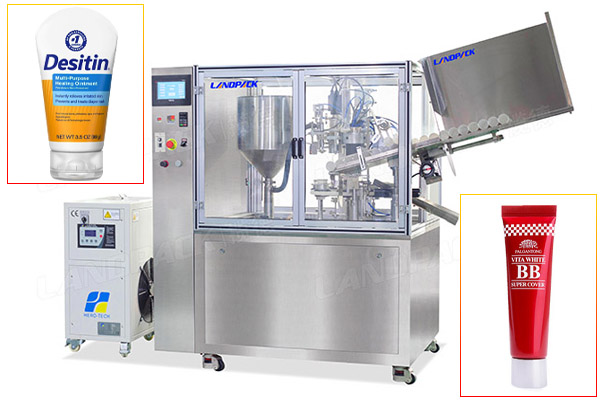 ointment filling and sealing machine