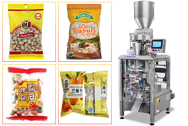 High Speed Granule Packaging Machine With Measuring Cups Equipment
