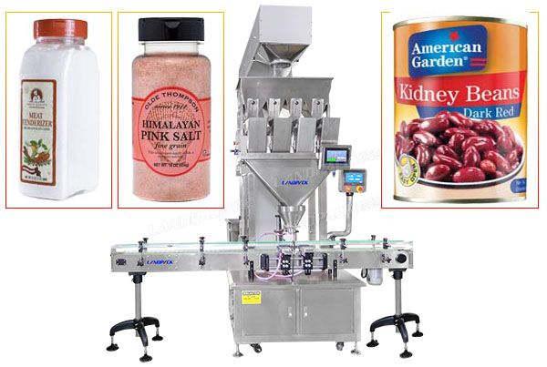 auto weighing filling and sealing machine