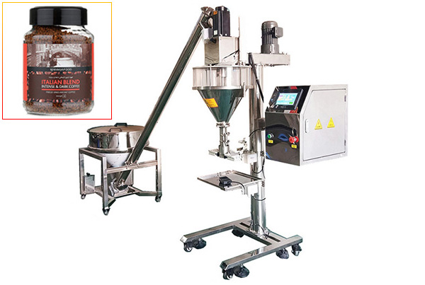 Semi Automatic Screw Quantitative Powder Filling Machine