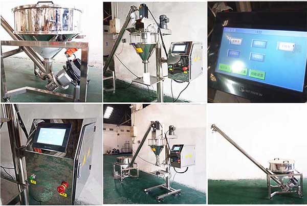 powder filling and sealing machine