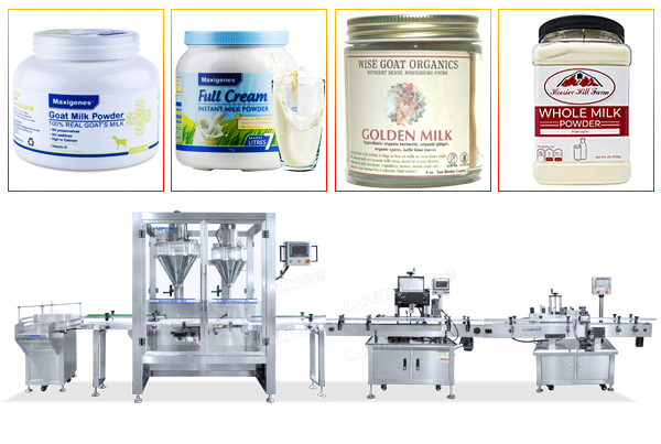 milk powder filling machine