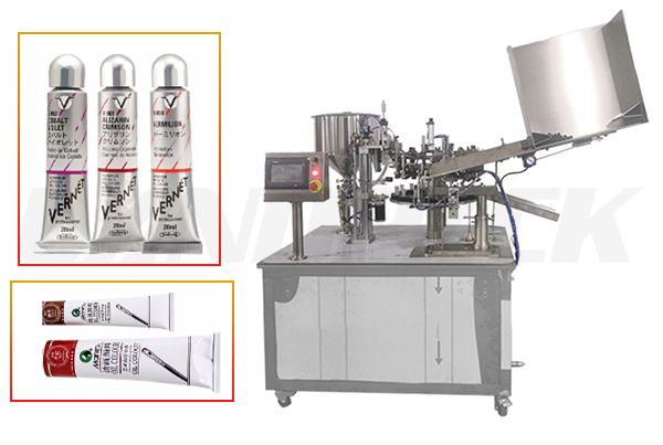 aluminium tube filling machine