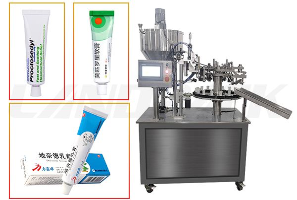 aluminium tube filling machine