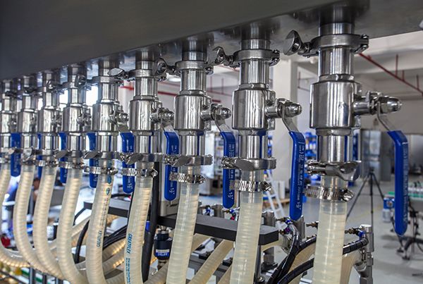 automatic volumetric liquid filling machine