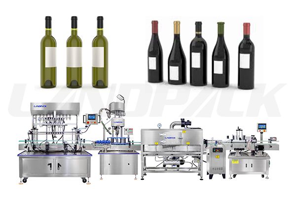 automatic liquid filling and capping machine