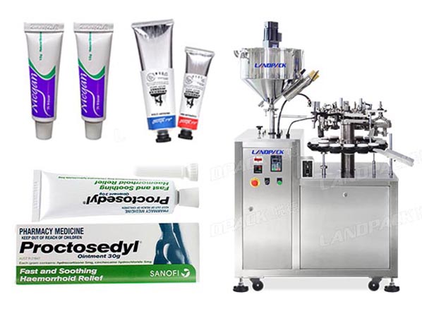 aluminium tube filling machine