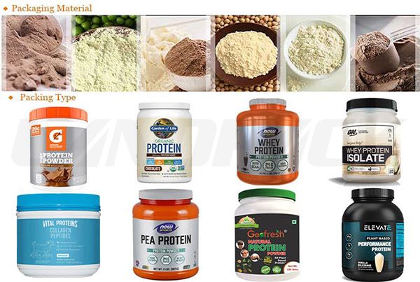 chia protein powder packing machine
