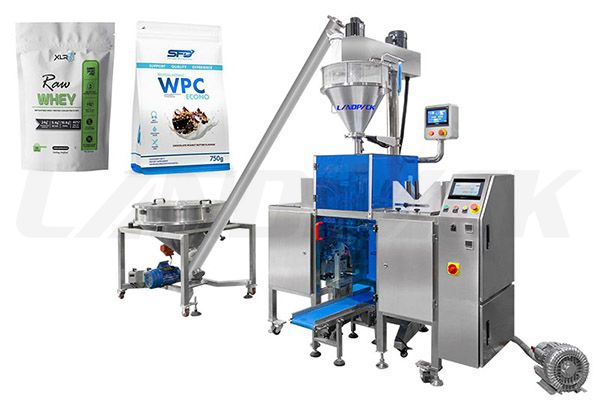 Automatic Protein Powder Filling Sealing Machine For Premade Pouch