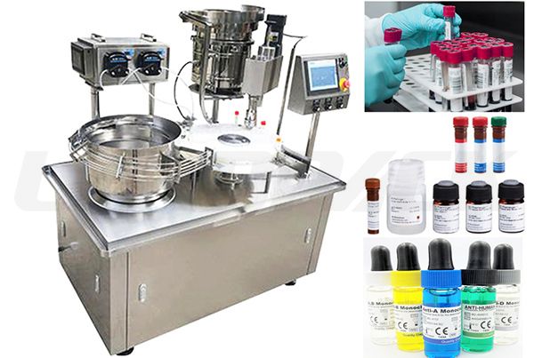 reagent tube filling machine