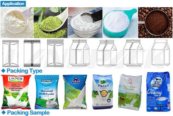 milk powder packing machine manufacturers