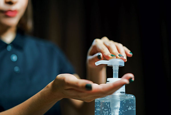 hand sanitizer filling machine