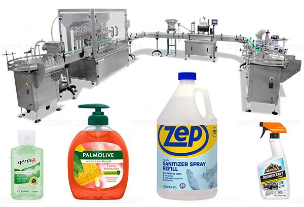 china liquid detergent filling machine