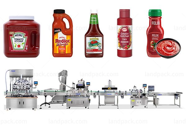 tomato ketchup filling machine