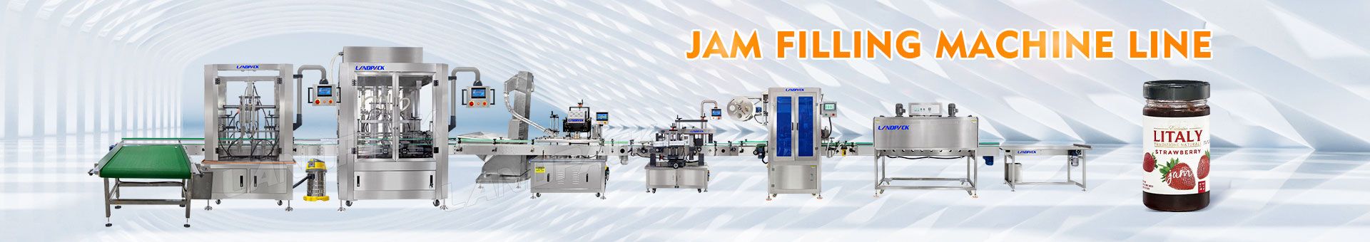 piston filling machine for jams