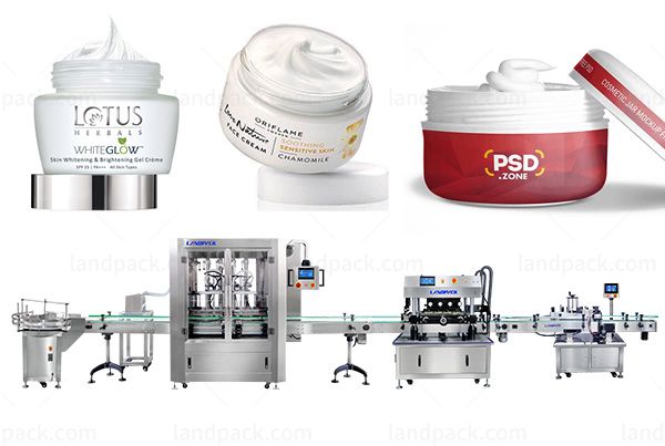 cosmetic cream filling machine