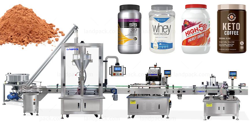 powder filling line