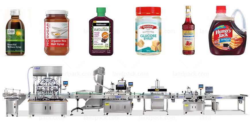 filling capping and labeling machine