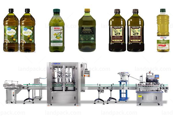 olive oil filling and capping machine