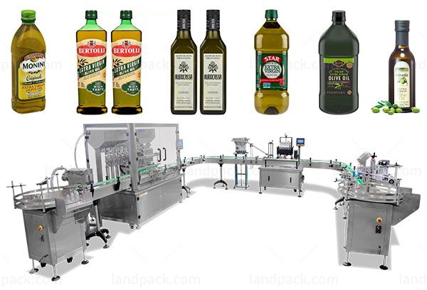 olive oil filling and labelling machines