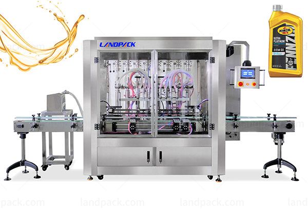 lubricant oil filling machine