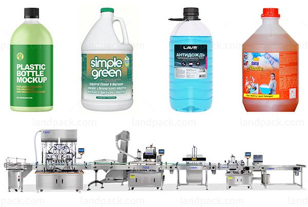 liquid detergent filling machine