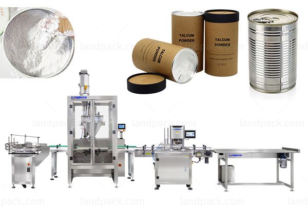 talcum powder filling machine