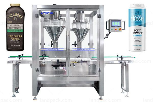 talcum powder filling machine