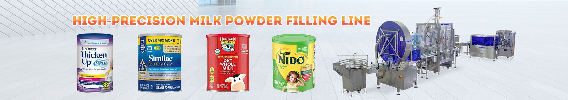 milk powder filling line
