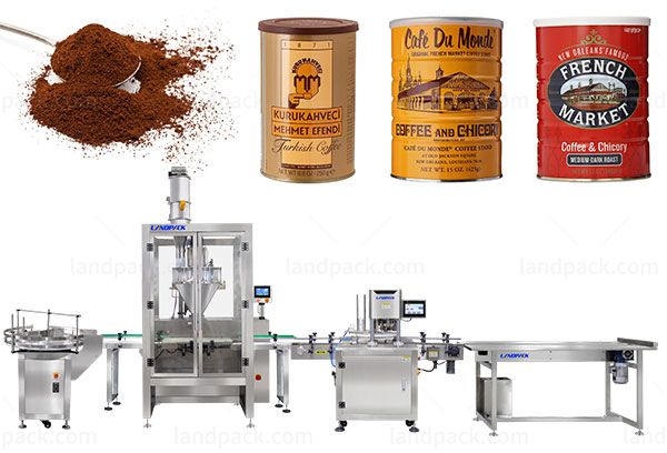 coffee powder vacuum packing machine