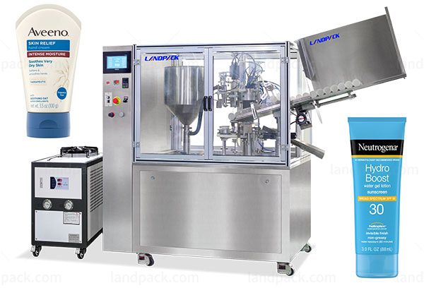 cosmetic tube sealing machine