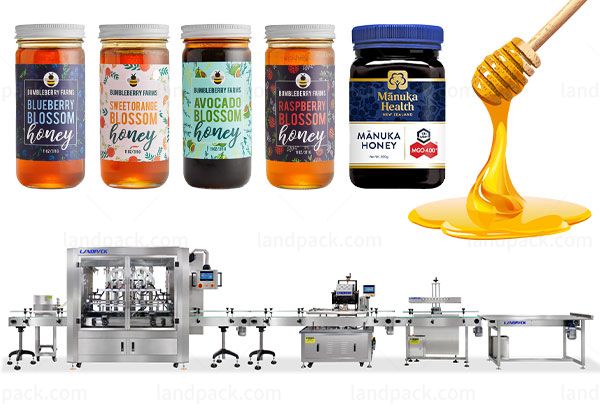 honey filling and capping machine