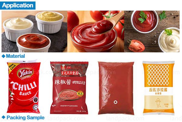 ketchup pouch packing machine