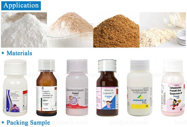 dry syrup powder filling machine