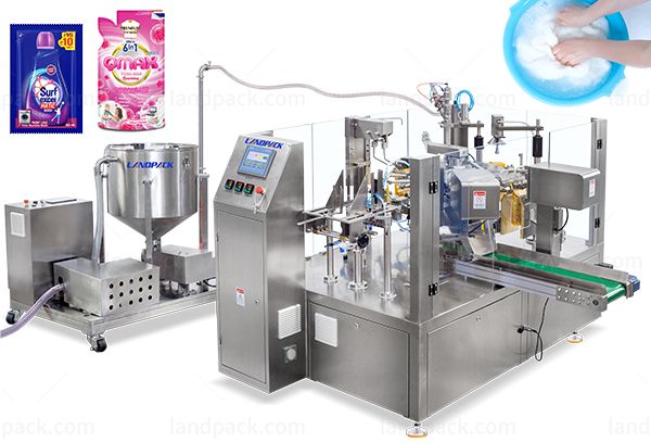 liquid soap filling machine