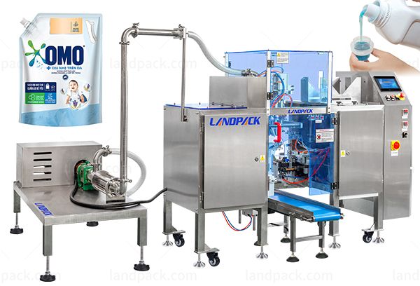 liquid soap filling machine