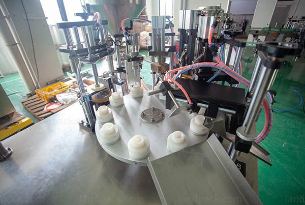 automatic cream jar filling machine