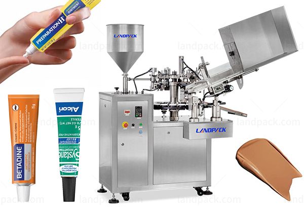 cosmetic filling and capping machine