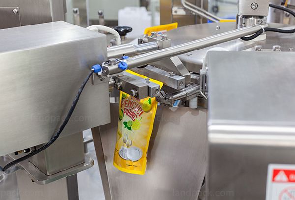 liquid premade pouch packing machine