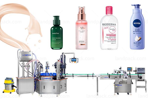 cosmetic cream filling machine