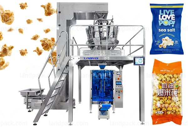 vertical packing machine for popcorn